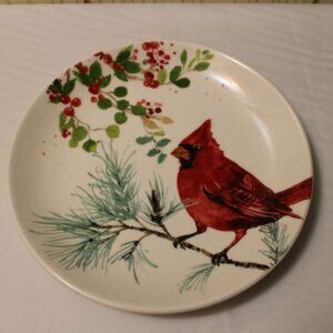 Cardinal Plate by Robert Stanley - New with Tags